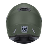 GLX GX11 Compact Motorcycle Helmet - Camo