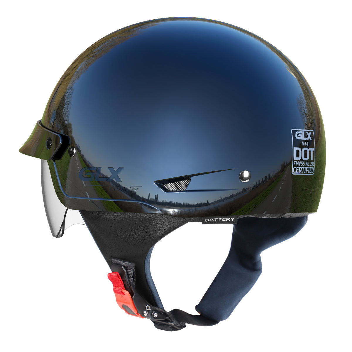 glx cruiser scooter motorcycle half helmet GLX M14 Open Face Motorcycle Helmet – GLX® Helmets