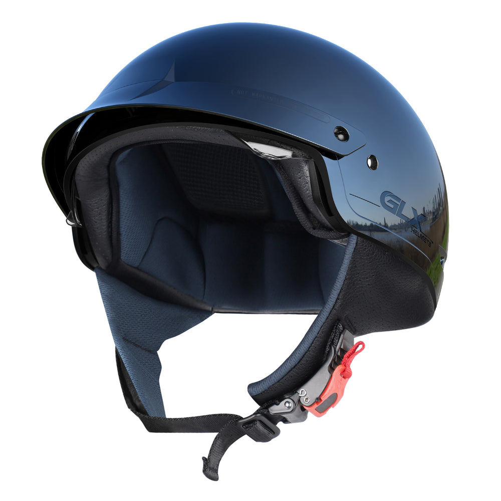 extra light open face motorcycle helmet GLX M14 Open Face Motorcycle Helmet – GLX® Helmets