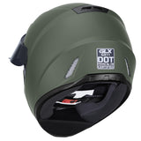 GLX GX11 Compact Motorcycle Helmet - Camo