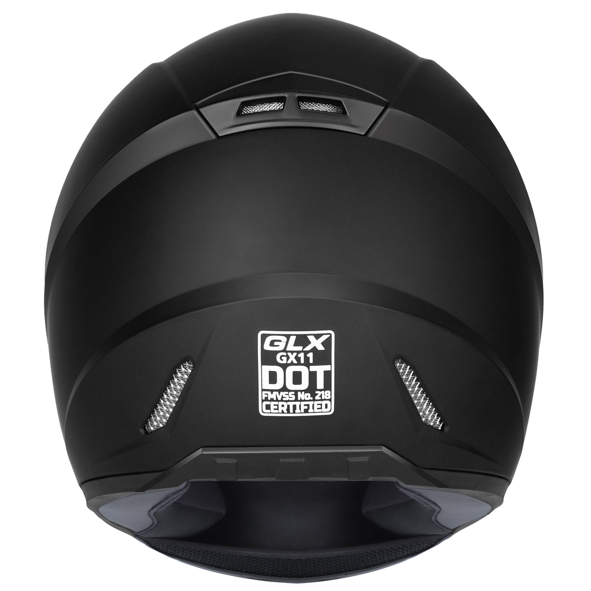 glx dot european open face motorcycle helmet GLX GX11 Compact Lightweight Full Face Motorcycle Street Bike Helmet Large