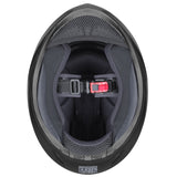 GLX GX11 Compact Motorcycle Helmet - Matte Black