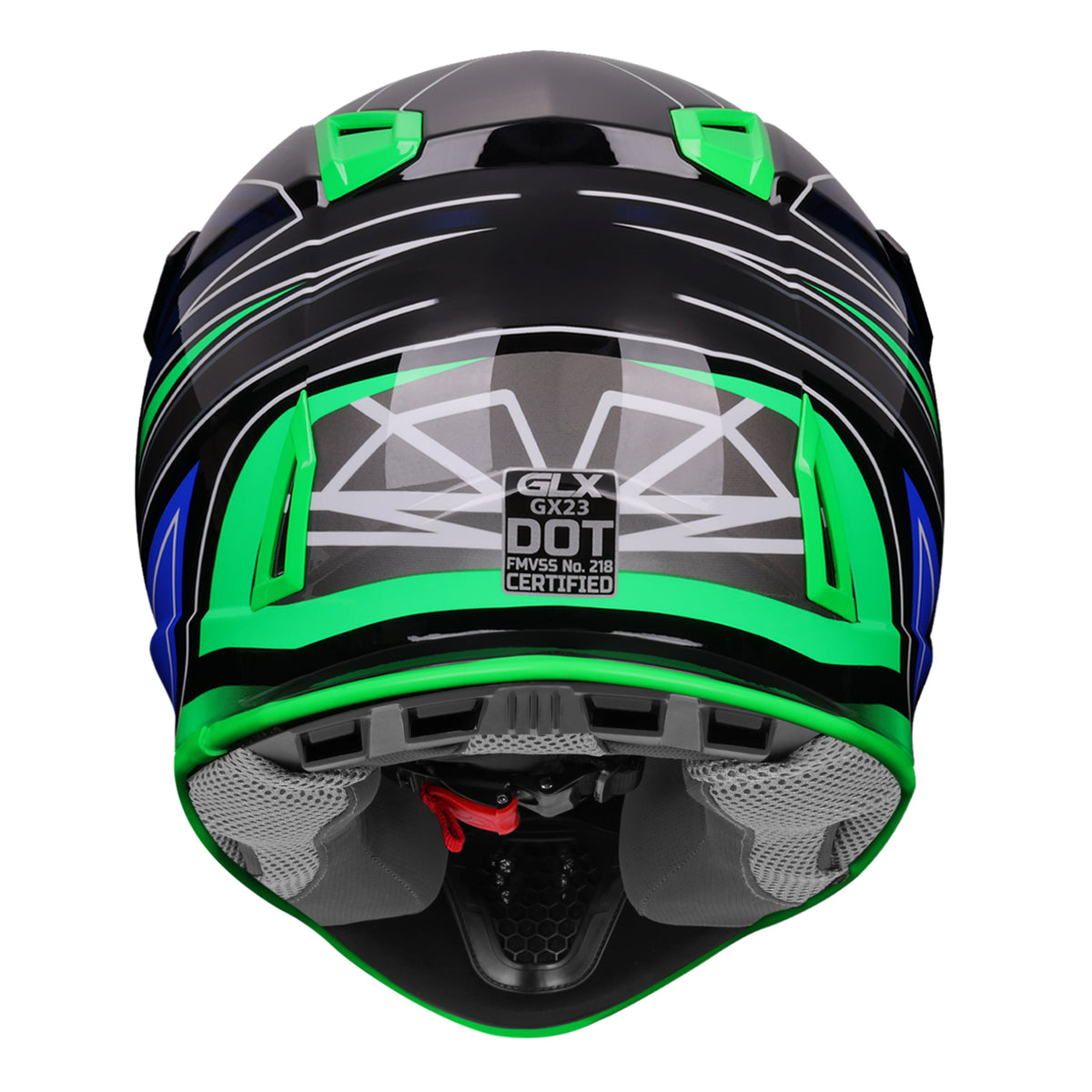 GLX GX23 Dirt Bike Off-Road Motocross ATV Motorcycle Helmet Small