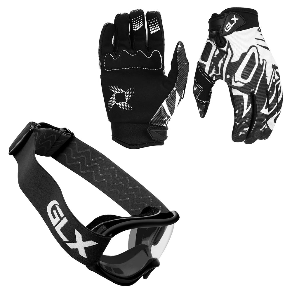 amazon prime boys bike helmet and gloves GLX GX623 Youth ATV/Dirt Bike Helmet Combo – GLX® Helmets