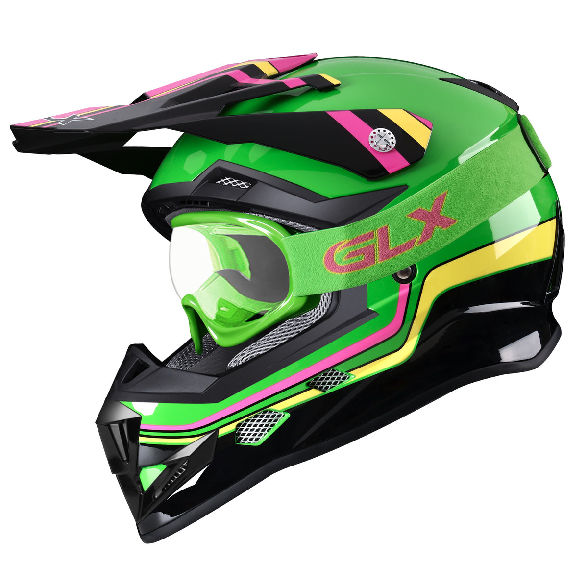 GLX GX623 Youth ATV/Dirt Bike Helmet Combo – GLX® Helmets GLX GX623 Youth ATV/Dirt Bike Helmet Combo – GLX® Helmets